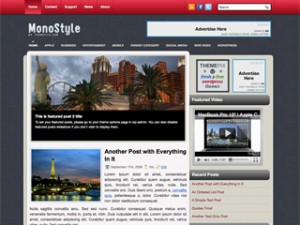 MonoStyle Free WordPress Theme