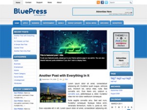 BluePress Free WordPress Theme