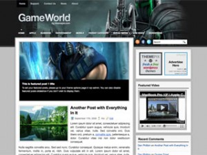 GameWorld Free WordPress Theme