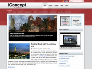 iConcept Free WordPress Theme