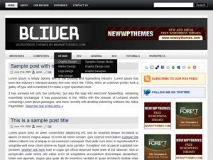 Bliver Free WordPress Theme