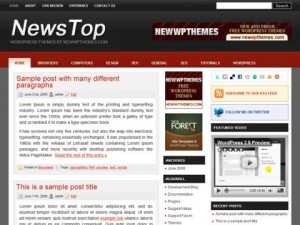 News Top Free WordPress Theme