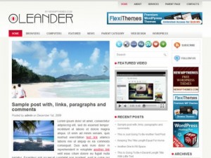 Leander-Free-WordPress-Theme